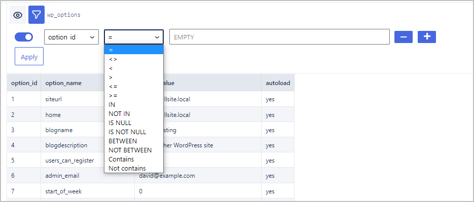 SQL Buddy for Simple Database Queries - WebTNG
