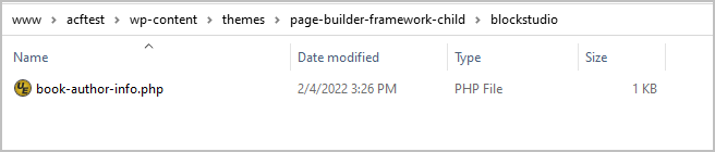 pho file in theme folder
