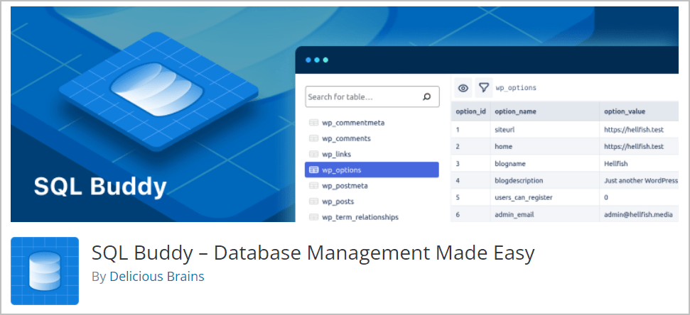 SQL Buddy for Simple Database Queries - WebTNG