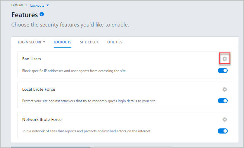 ithemes logouts screen