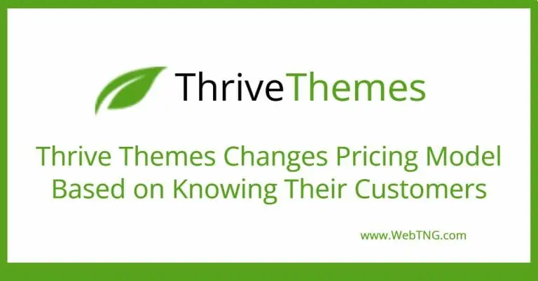thrive themes pricing changes