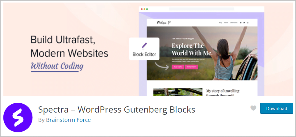 spectra on wordpress org