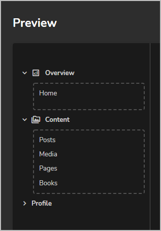 uipress menu edited