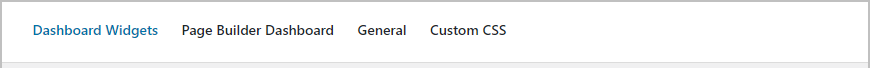 ultimate dashboard settings screen 1