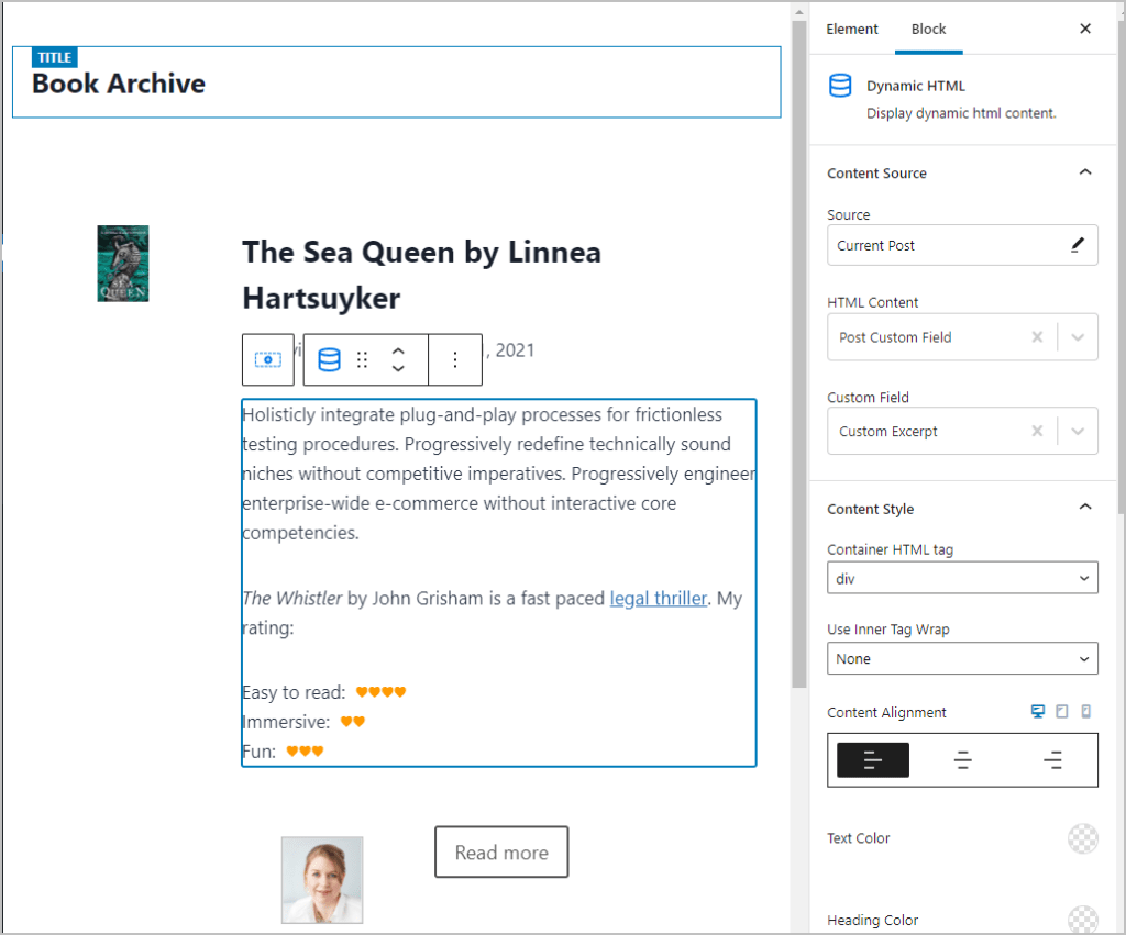 Kadence Blocks Pro Adds New Dynamic HTML Block and Dynamic Relationship ...