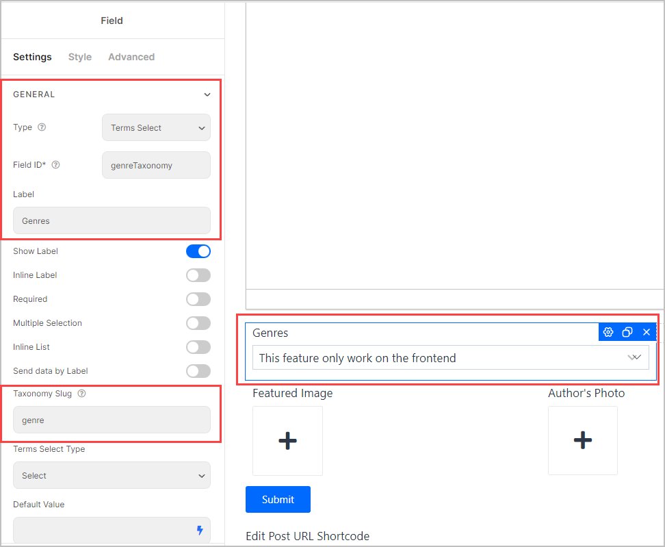 adding genre field