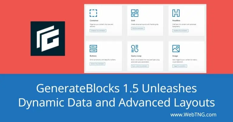 generate blocks unleashed dynamic data and advanced layouts