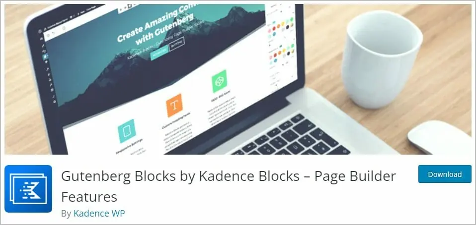 kadence banner wp org