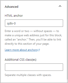 quotesdlx block settings in editor 4