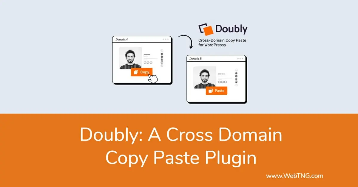 doubly a cross domain copy paste plugin
