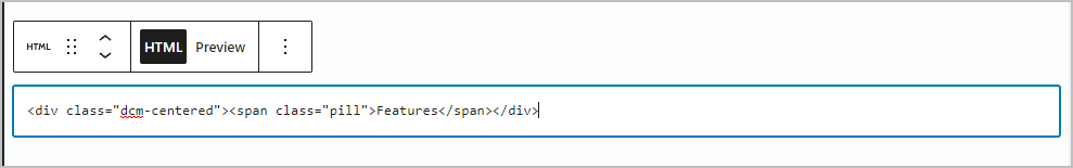 html pill