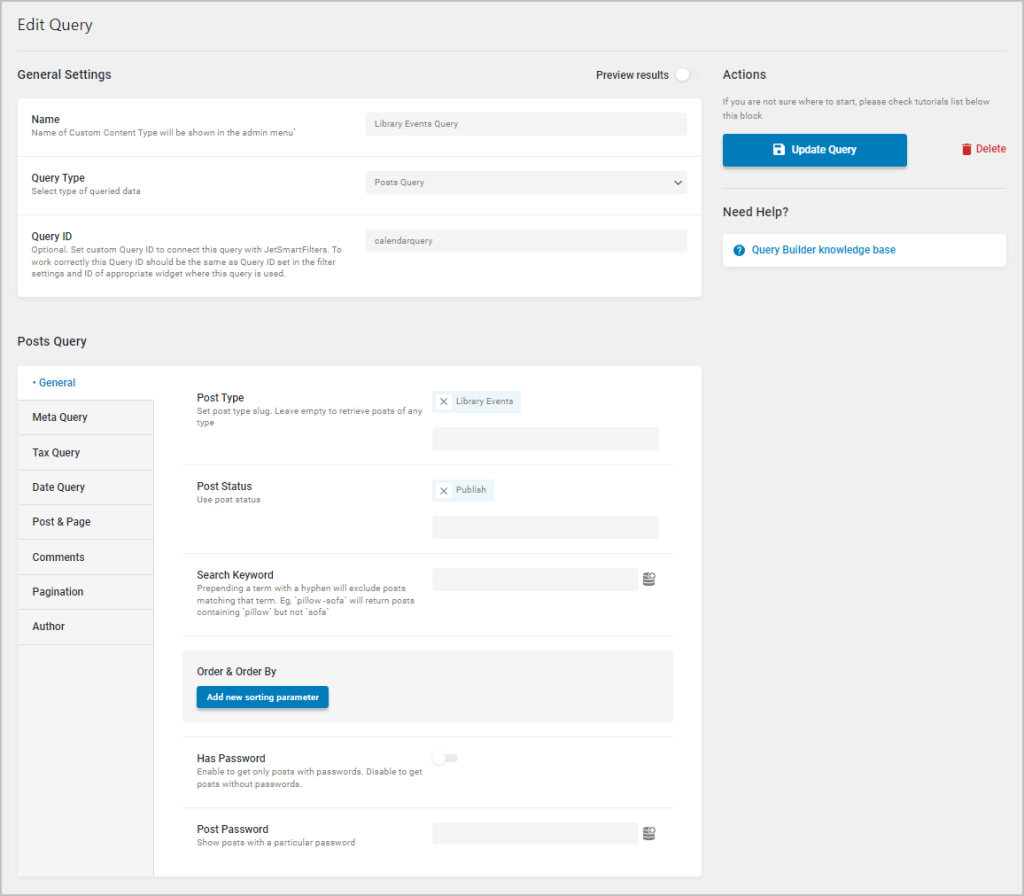 jetengine query builder