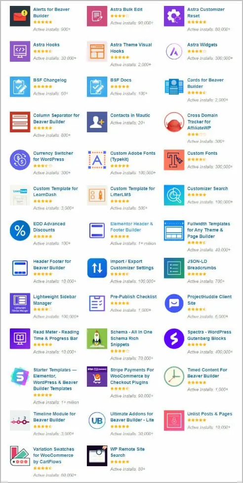 brainstorm force free plugins list