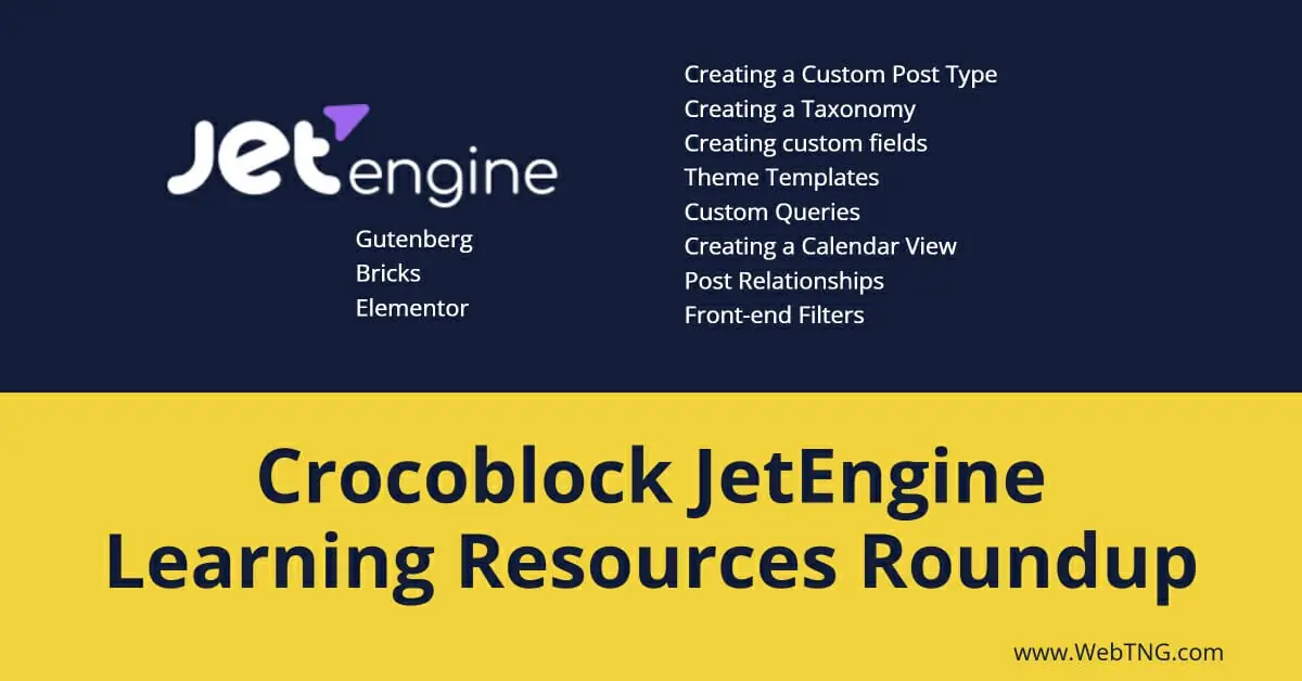 crocoblock jetengine learning resources roundup