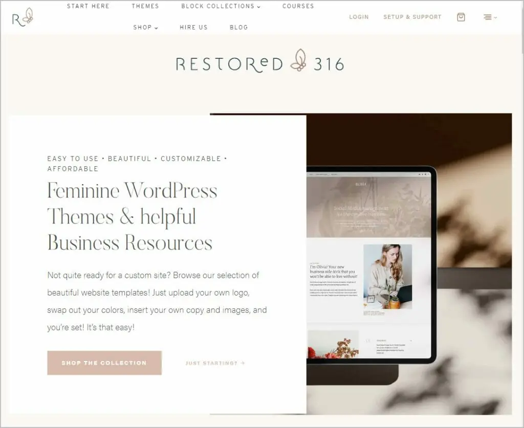 restored 36 home page