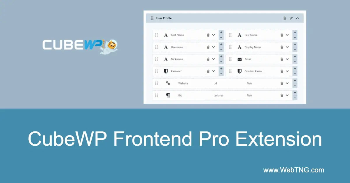 cubewp frontend pro extension
