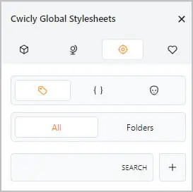 cwicly global style sheets