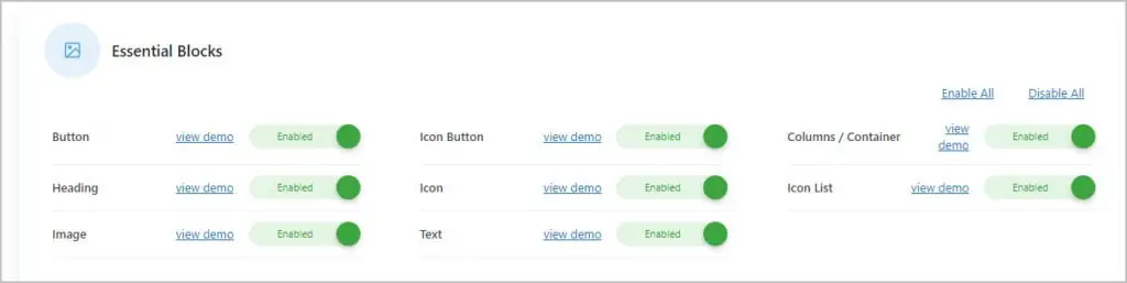 stackable essential blocks
