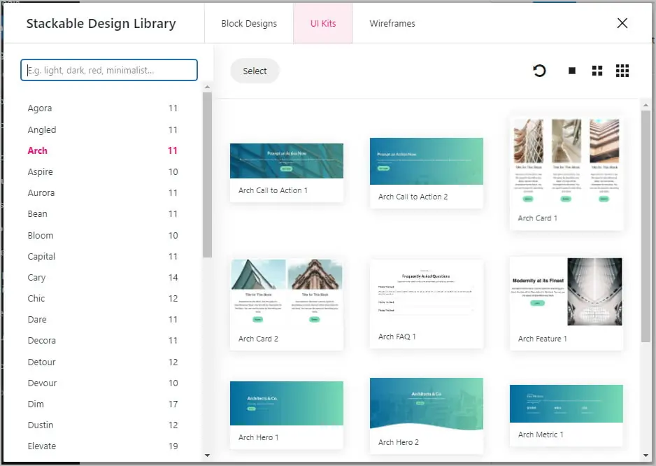 stackable pro ui kits