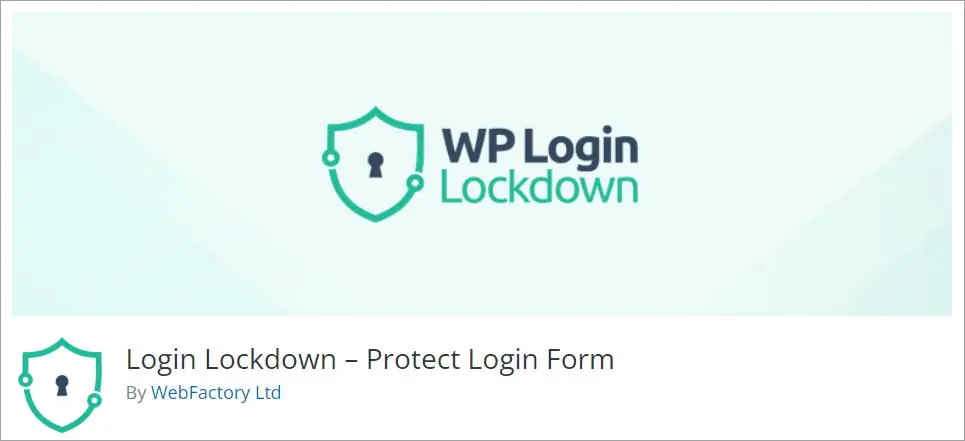 login lockdown on wordpress org