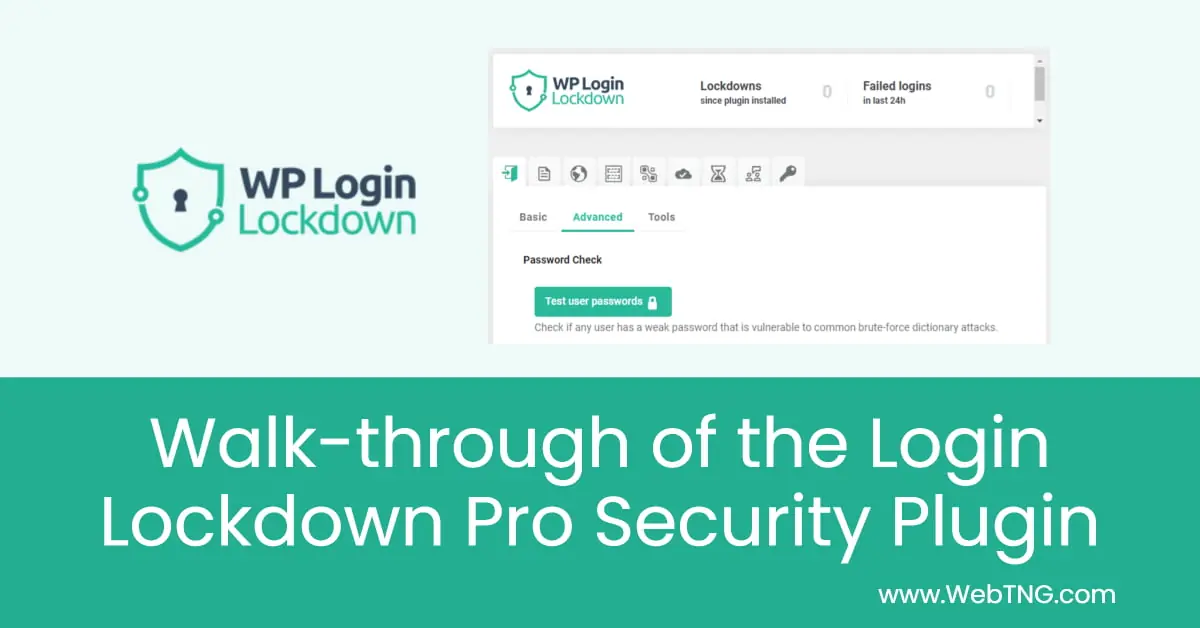 login lockdown pro security plugin