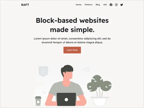 raft by themeisle