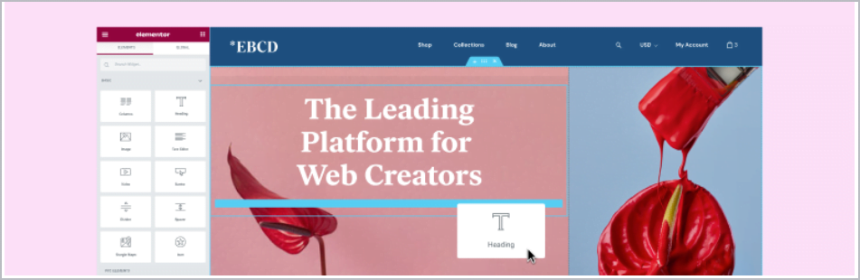 elementor banner