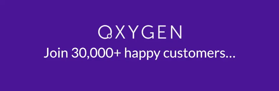 oxygen banner