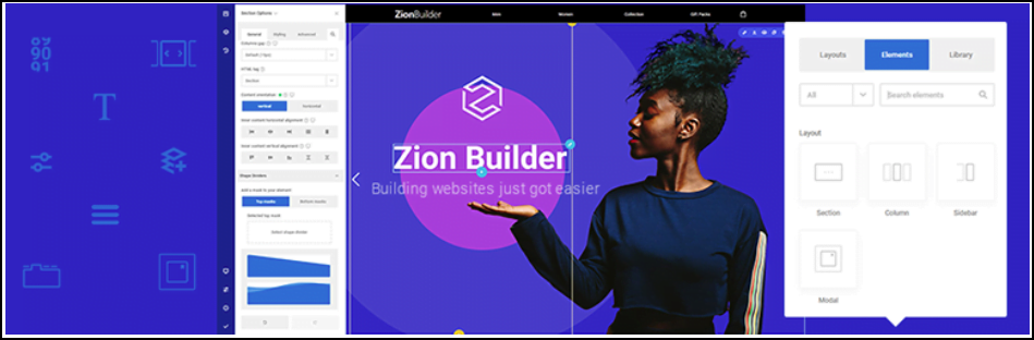 zionbuilder banner