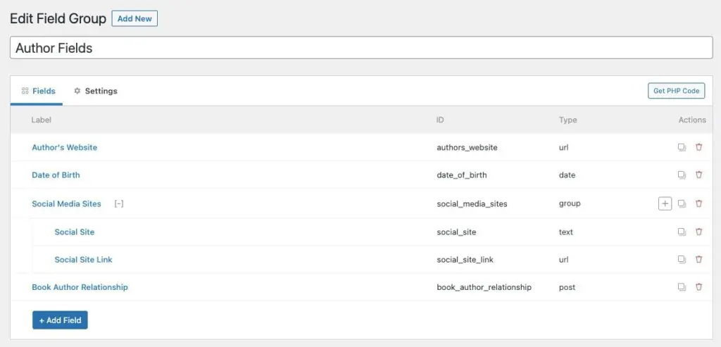 meta box custom fields
