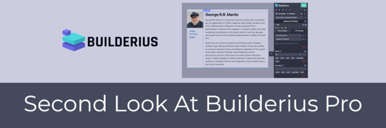 second look at builderius pro