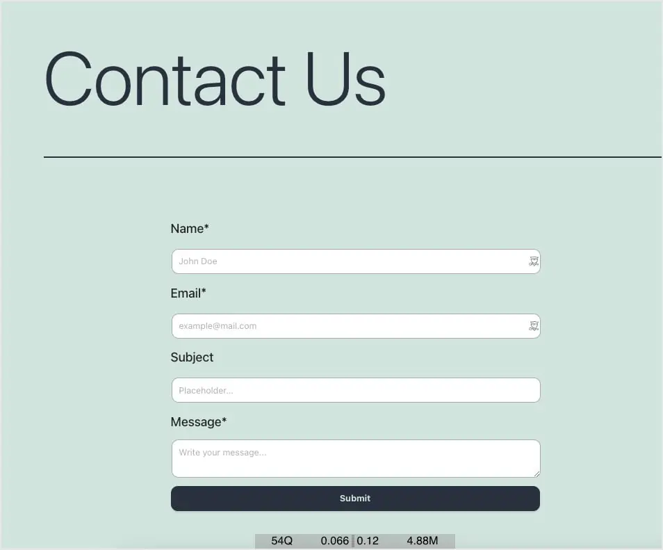 usagedd bit form result