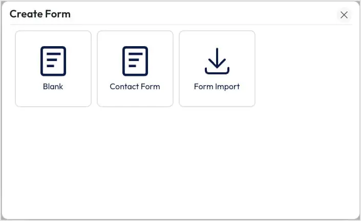 bit form new form options