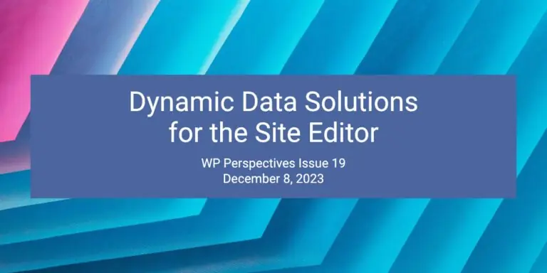 wp perspectives issue 19