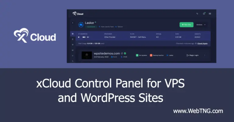 xcloud panel walkthrough