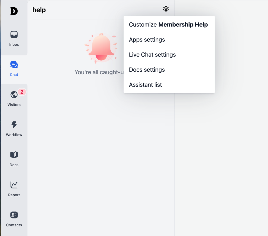 chat settings