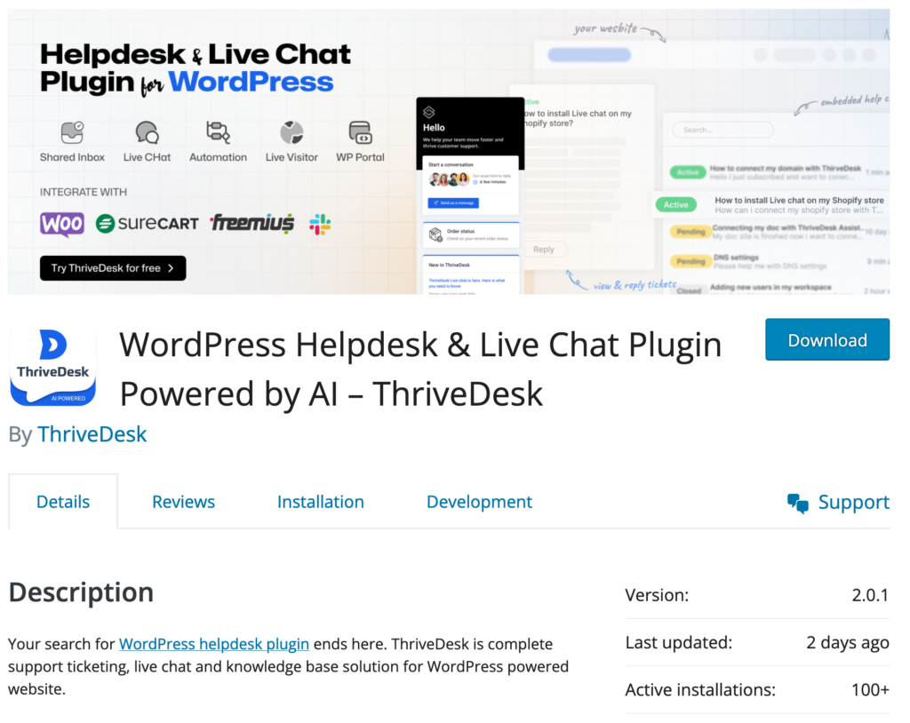 thrivedeak plugin