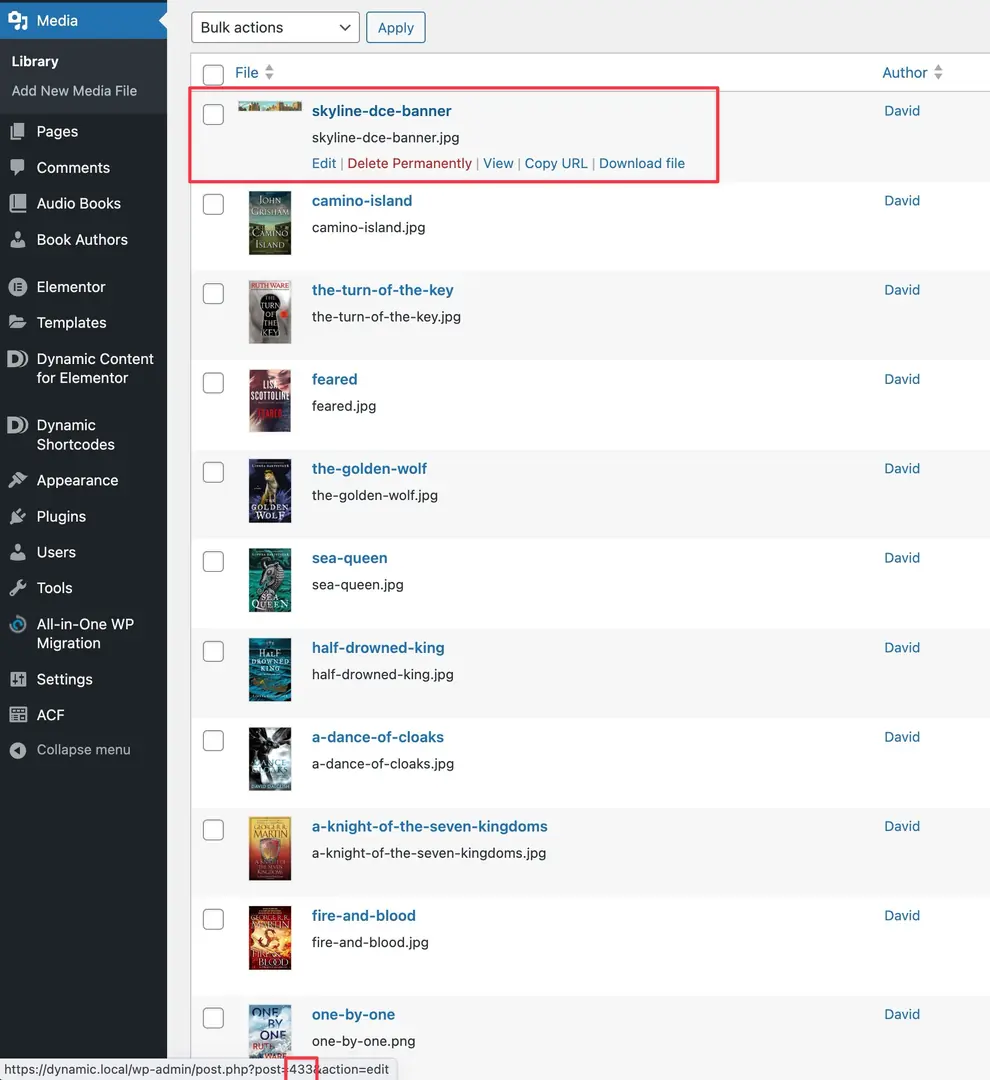 how to find image id