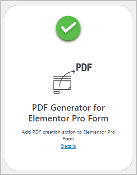 PDF Generator Extension