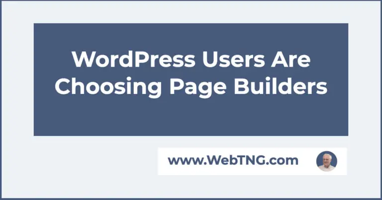 wordpress page builder choice
