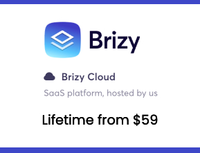 brizy cloud button