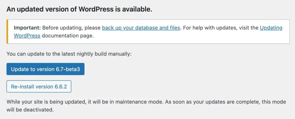 in updates there is the option to install the latest beta