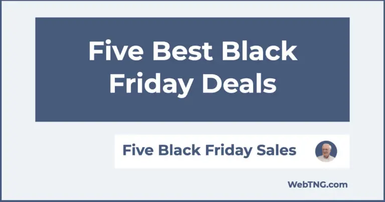 five best black friday deals