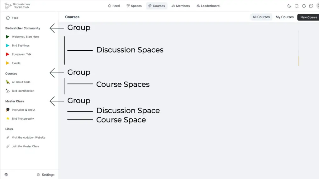 groups and spaces