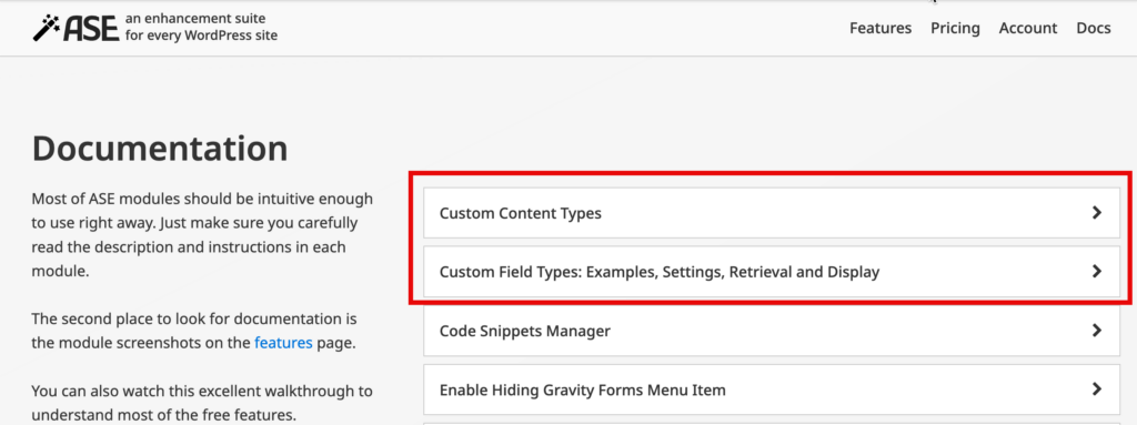There is good documentation on the ASE website