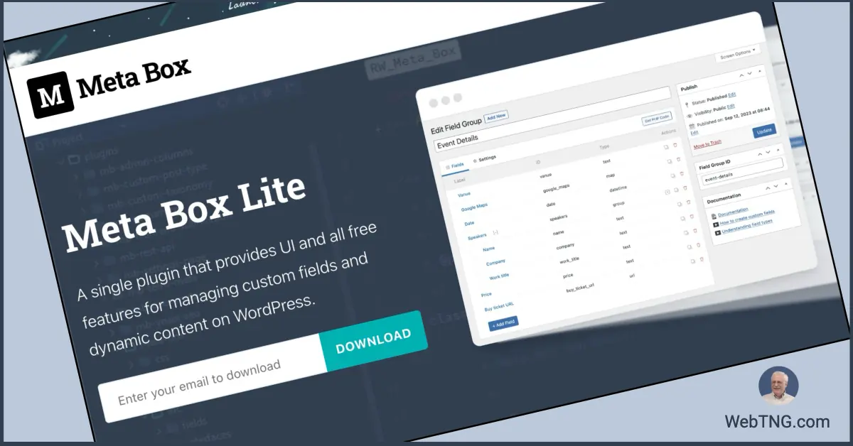 Introducing Meta Box Lite - WebTNG