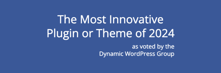 most innovative wordpress product 2024