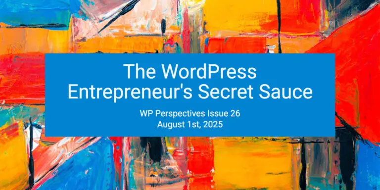 wp perspectives newsletter issue 26