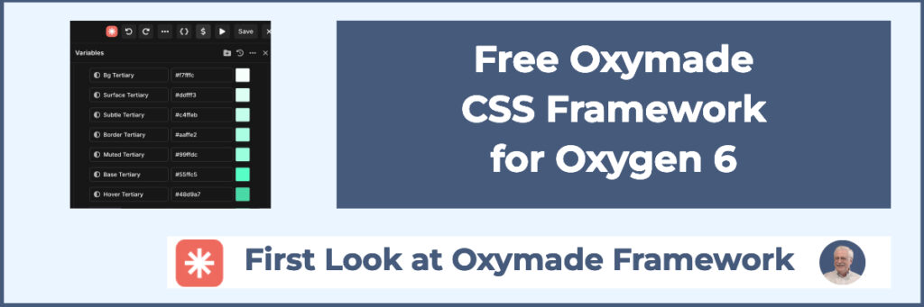 first look at the oxymade css framework for oxygen 6