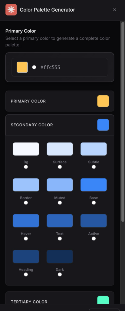 Oxymade color manager